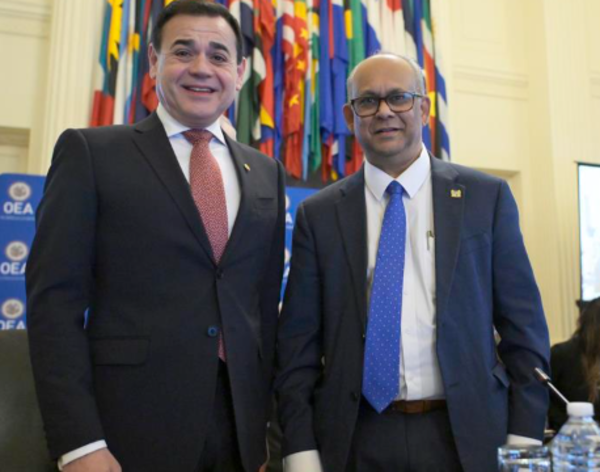Surinamés Ramdin obtendría clara victoria sobre Rubén Ramírez para Secretario General de la OEA