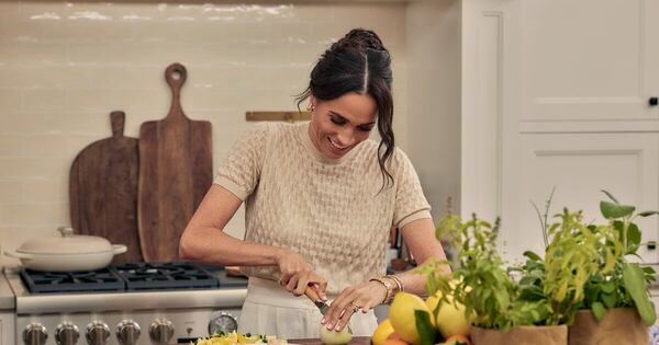 La Nación / Meghan Markle reaparece más hogareña en Netflix