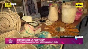 La cestería: tradicional trabajo que realizan artesanas de varias partes del país - Ensiestados - ABC Color