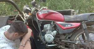 La Nación / Robó una motocicleta y su propio hermano lo entregó a la Policía Nacional