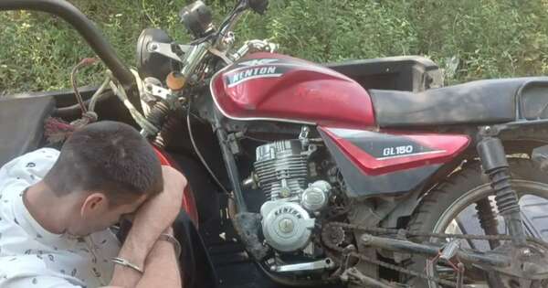La Nación / Robó una motocicleta y su propio hermano lo entregó a la Policía Nacional
