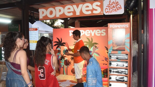Popeyes, presente en el Intercolegial del ASA
