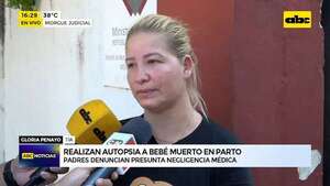 Inician autopsia a bebé muerto en Cnel. Oviedo: “tenía que parir por cesárea pero no había insumos” - ABC Noticias - ABC Color