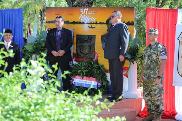 Villeta: Intendente insta a la unidad y al patriotismo durante los festejos por los 311 años de fundación de la ciudad - Nacionales - ABC Color