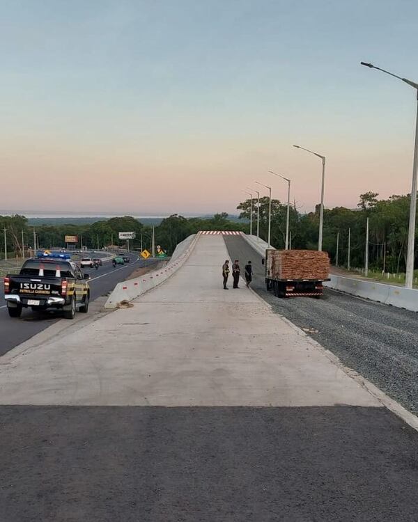 Correcta utilización de la rampa de frenado de Ypacaraí evitó dos accidentes - trece