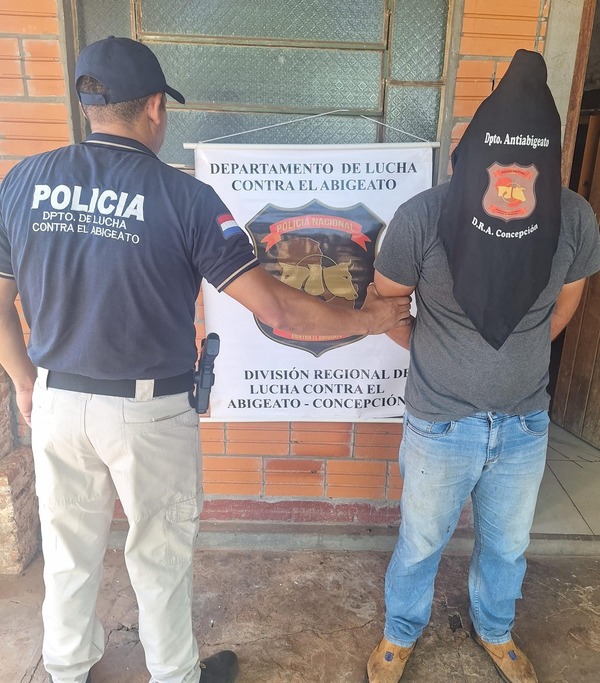 Detenido en Horqueta por orden de captura en el marco de investigación de faenamiento clandestino