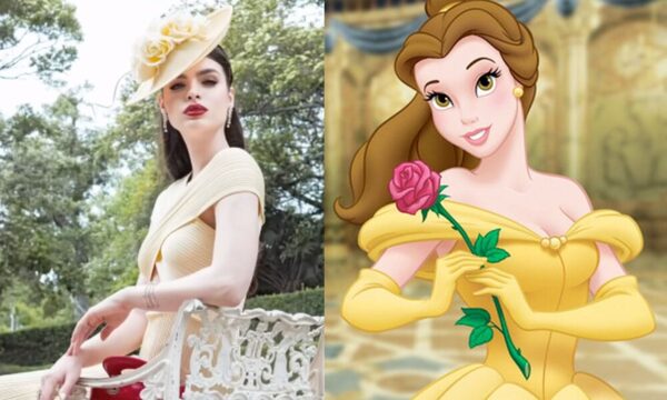 ¡Mirá de qué princesa se vistió Nadia Ferreira para una comilona!