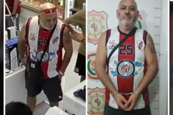Hincha de River Plate detenido por robo en un shopping - SNT
