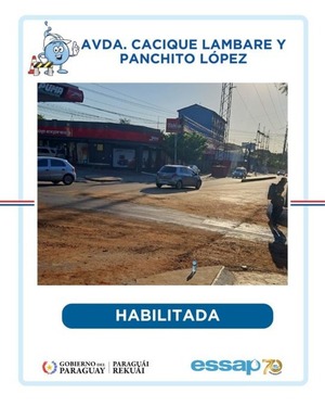 Essap intervino en Lambaré con respaldo municipal, afirman - ADN Digital