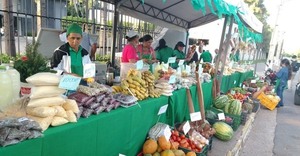 Productores de tres departamentos ofertarán sus productos en San Lorenzo