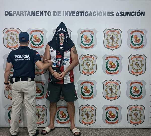 Vino a Paraguay a ver a River Plate y terminó preso por hurto de un celular - 1000 Noticias