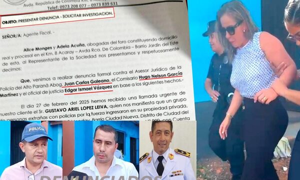 Denunciaron al asesor de la Policía, a un comisario y a un oficial de justicia por actuaciones durante desahucio – Diario TNPRESS
