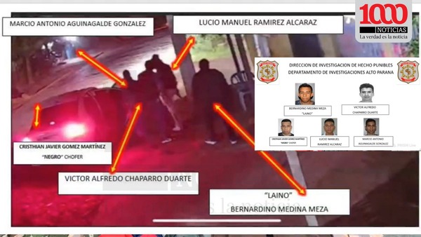 Asalto y muerte de guardia en CDE: identifican a delincuentes - 1000 Noticias