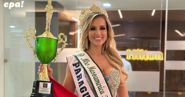 Melissa Segovia corona a Paraguay como “Mrs. Mesoamérica International 2025”