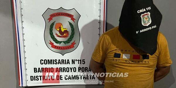 PELEA CON PALO DE ESCOBA Y VARILLAZOS TERMINÓ EN LA DETENCIÓN DE UNA PERSONA