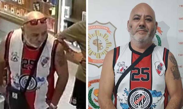 Hincha argentino llegó para alentar a River, pero antes hurtó un celular – Prensa 5