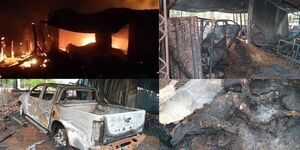 INCENDIO ARRASA CON GALPÓN, CAMIONETA Y ANIMALES EN CARMEN DEL PNÁ.