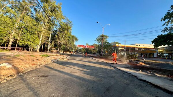 Trabajos en Mariscal López avanzan con 28% de ejecución desde múltiples frentes - .::Agencia IP::.