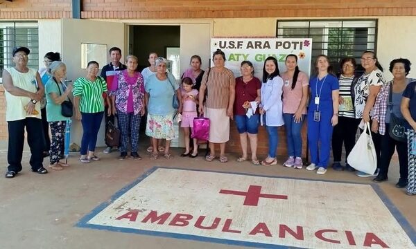 Realizan Aty Guasú Comunitario en la USF Ara Potĩ del distrito de Los Cedrales