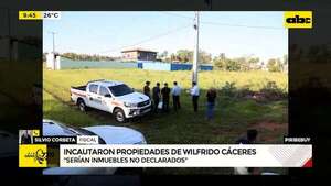 Video: Fiscalía incautó terrenos de Wilfrido Cáceres en Piribebuy  - ABC Noticias - ABC Color