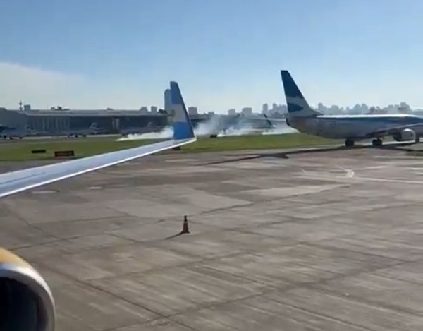 Aerolíneas Argentinas aterriza de emergencia en Buenos Aires
