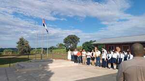 Colonia Paraná celebró la inauguración del nuevo Patio de Honor en la Escuela Básica 1544 San José