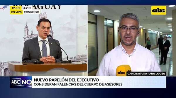 ¿Un nuevo papelón del Ejecutivo?: repercusiones del retiro de candidatura en la OEA - ABC Noticias - ABC Color