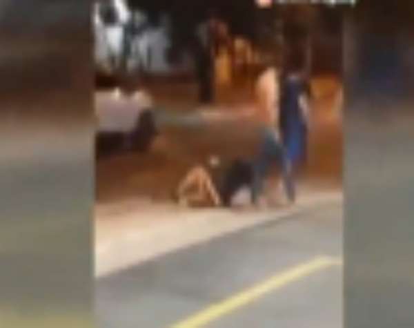 (VIDEO)Ronda de tragos terminó con una batalla campal en Asunción