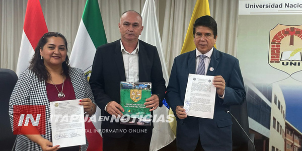 SAN JUAN DEL PARANÁ ENTREGA OFICIALMENTE PREDIO PARA EL CAMPUS UNI