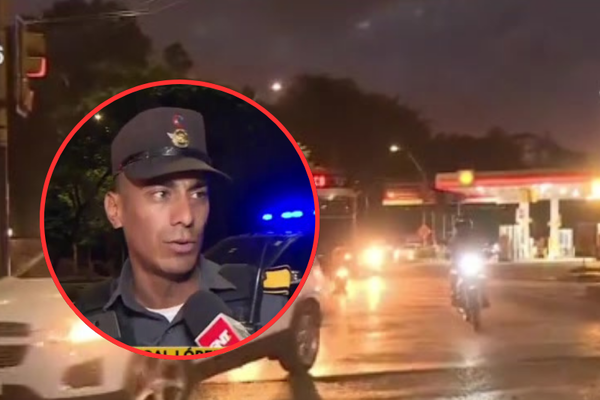 Tránsito caótico en la zona de la Ciclovía de San Lorenzo - SNT
