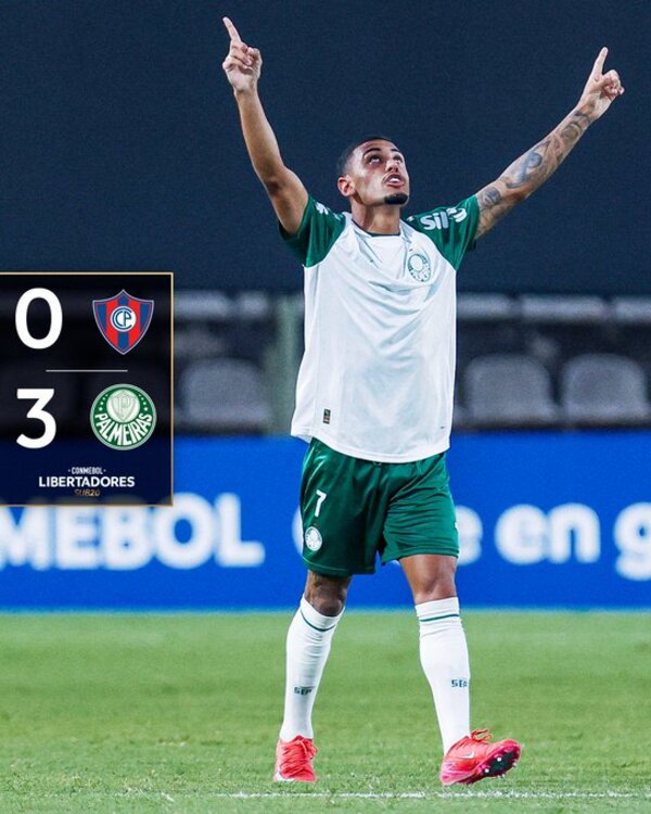 Palmeiras avanza a semifinal de la Libertadores sub 20 tras batir a Cerro
