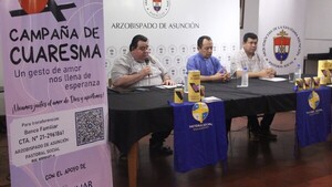 Iglesia lanza colecta por Cuaresma para financiar sus obras