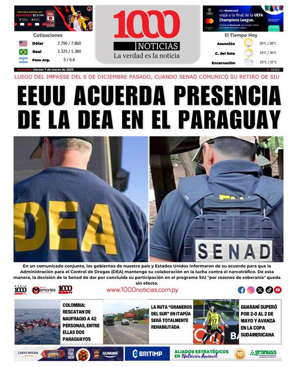 07 de marzo de 2025 - 1000 Noticias