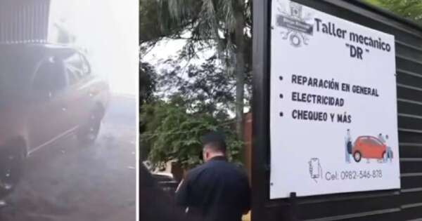 Diario HOY | Rastreo GPS revela posible desarmadero de autos robados en Capiatá