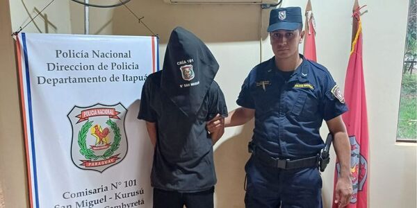 APREHENDEN A SUJETO TRAS HURTO EN CAMBYRETÁ