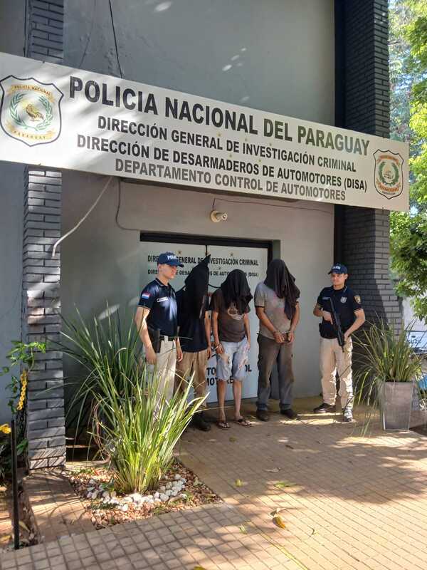 Desarticulan banda de robacoches en Capiatá - 1000 Noticias