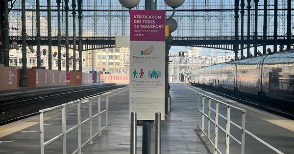 La Nación / Estación de París queda parada tras hallazgo de una bomba de la II Guerra Mundial