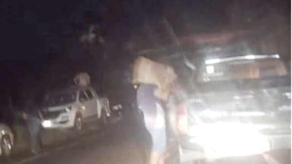 Concejal apareció en saqueo a camión de carne, acusaron
