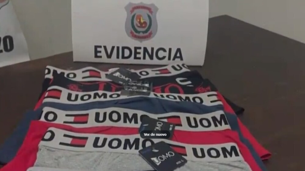 Robó siete boxers de un local y fue detenido - Noticiero Paraguay