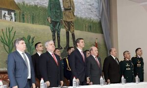Ahora: autoridades de Codena se reúnen con Peña en Mburuvicha Róga