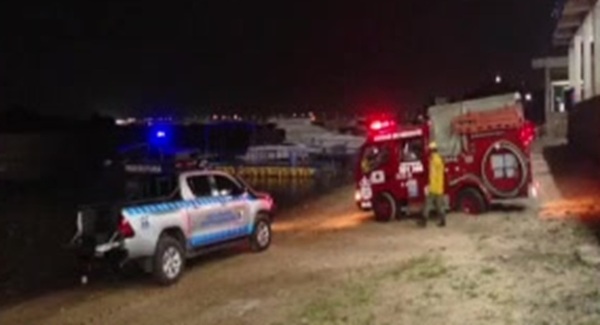 Incendio forestal afecta isla en la zona de Ita Enramada - SNT