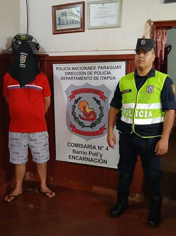 Motociclista ebrio atropello a peatón en Encarnación