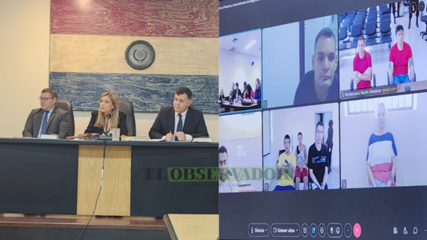 Aplican elevadas penas para Armando Rotela y su clan