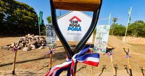 Diario HOY | Che Róga Porã inicia construcción de viviendas en Luque