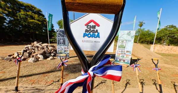 Diario HOY | Che Róga Porã inicia construcción de viviendas en Luque