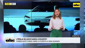 ¿Tesla se asociaría con BYD?: fabricante chino abre la puerta a una alianza  - Negocios - ABC Color