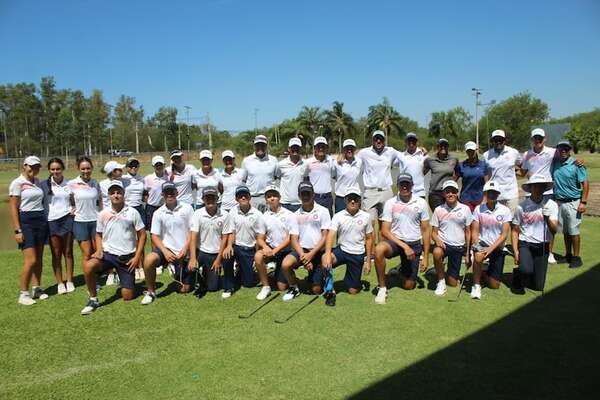 Golf: Selecciones trabajan en Alto Rendimiento - Polideportivo - ABC Color