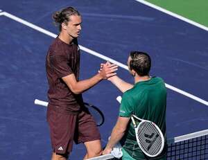 Tenis-Indian Wells: Zverev se estrella ante Griekspoor - Polideportivo - ABC Color
