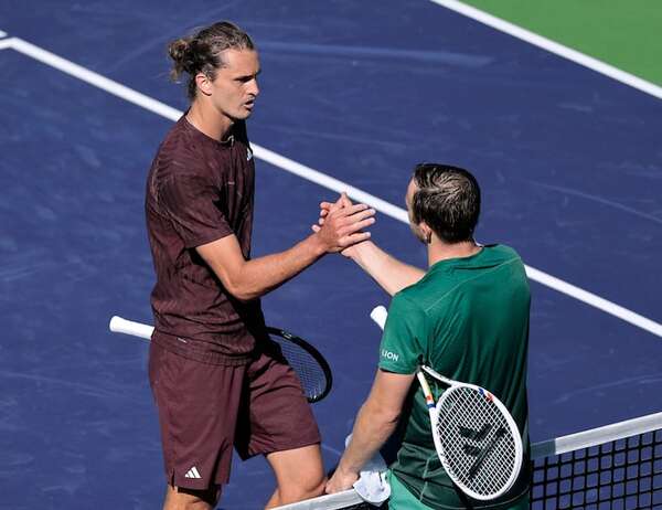 Tenis-Indian Wells: Zverev se estrella ante Griekspoor - Polideportivo - ABC Color