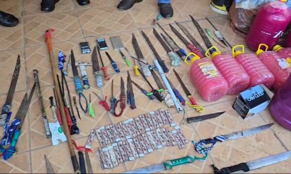 Incautaron armas blancas, licor y hallaron posible túnel de fuga, durante operativo en cárcel de CDE – Diario TNPRESS